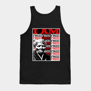 HARRIET TUBMAN-I AM FREE Tank Top